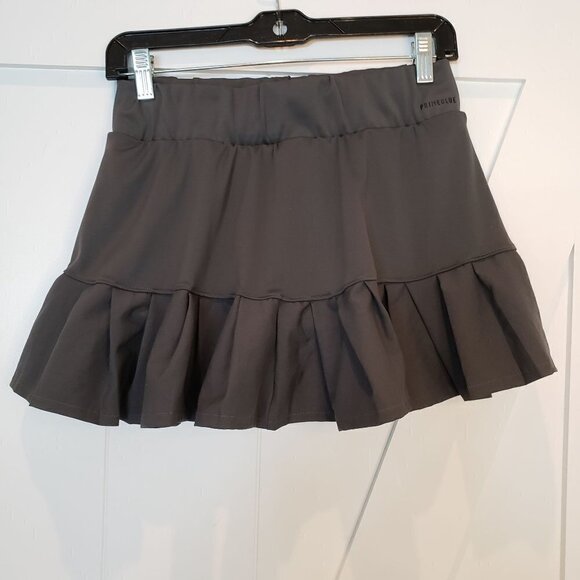 ADIDAS Primeblue Tennis Skort Grey with blue under shorts, Size Medium - Picture 4 of 10